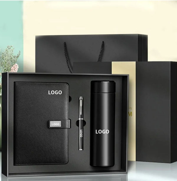Custom 3-in-1 Executive Gift Box – Your Logo Here